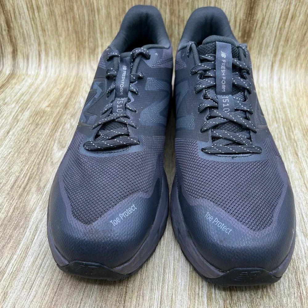 New Balance Fresh Foam 510v6 Men's Size 13 4E Extra Wide Black Shoes MT510LB6